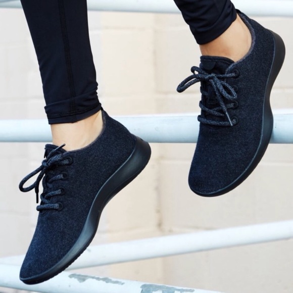 allbirds Shoes - New Allbirds Black Wool Runners Sneakers